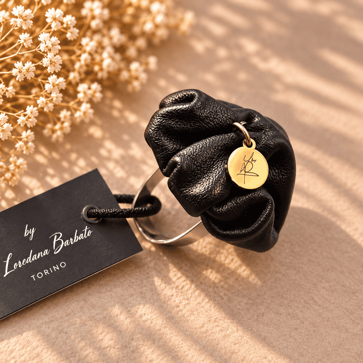 anello pasticcino vera pelle p anello gioiello loredana barbato
