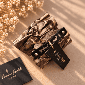 bracciale pelle argento