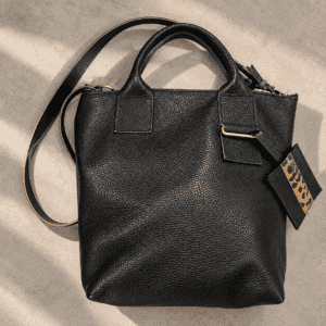 HOME borsa pelle nera suit boutique