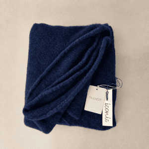 sciarpa blu notte iconic transit by suit boutique